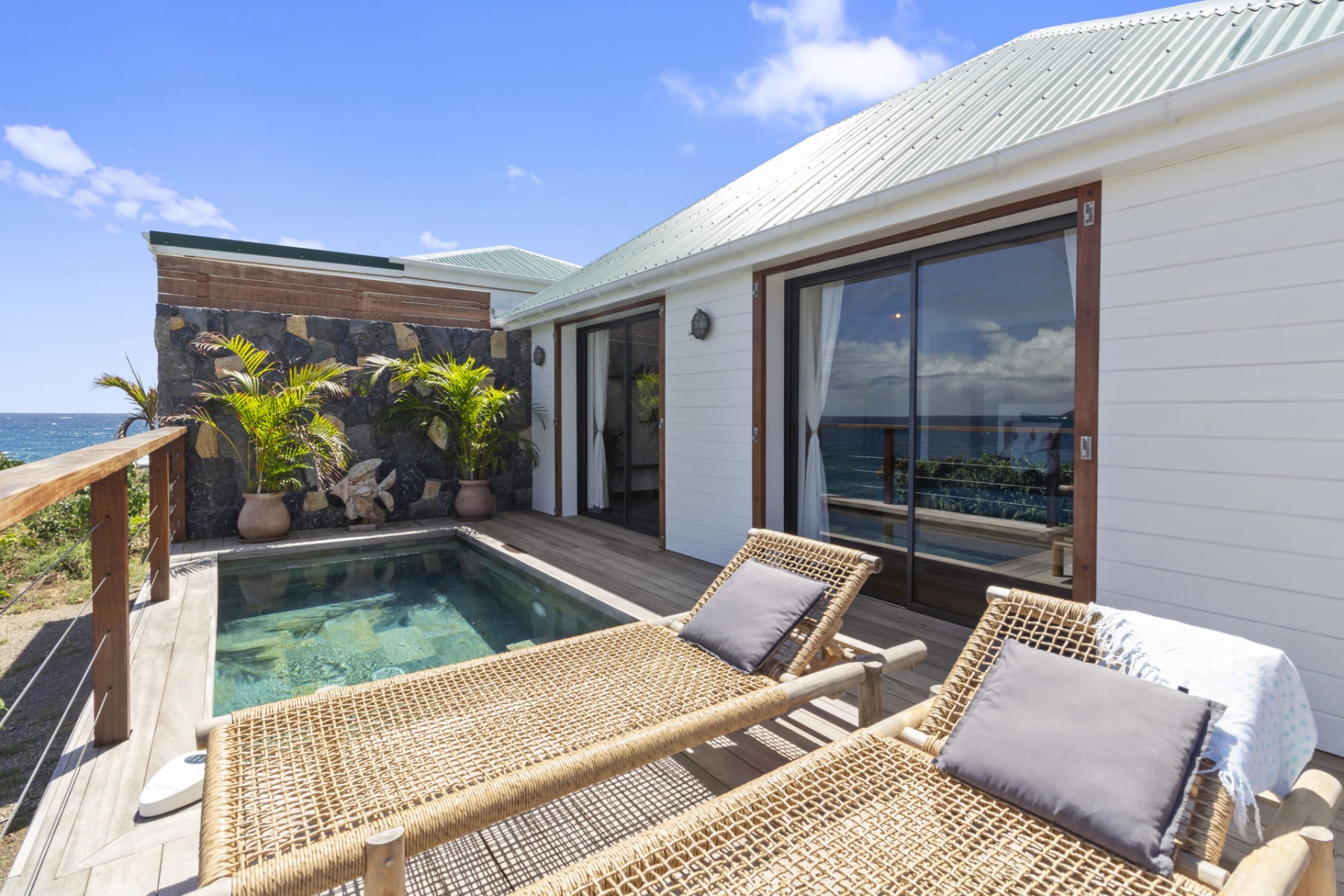 Anse des Cayes - Villa 1 chambre avec piscine